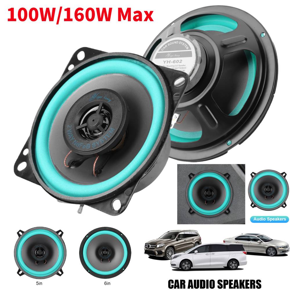 Audio Universal Music - Głośniki samochodowe 4/5/6 cali 100W/160W Max