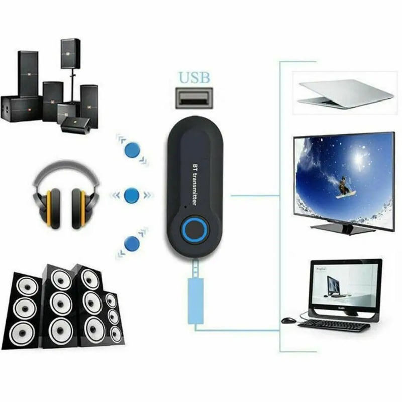 Audio Universal Music - Uniwersalny nadajnik Bluetooth z gniazdem 3.5MM,