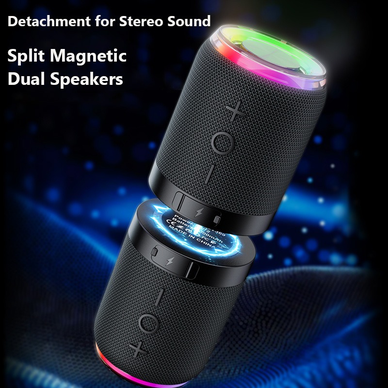 Audio Music Spotify - Magnetyczny głośnik Bluetooth 2 w 1