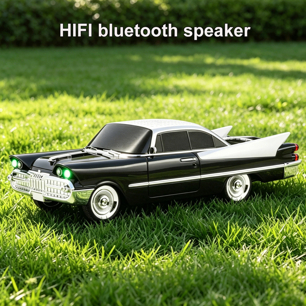 Audio Music Spotify - Głośnik Bluetooth w kształcie klasycznego samochodu