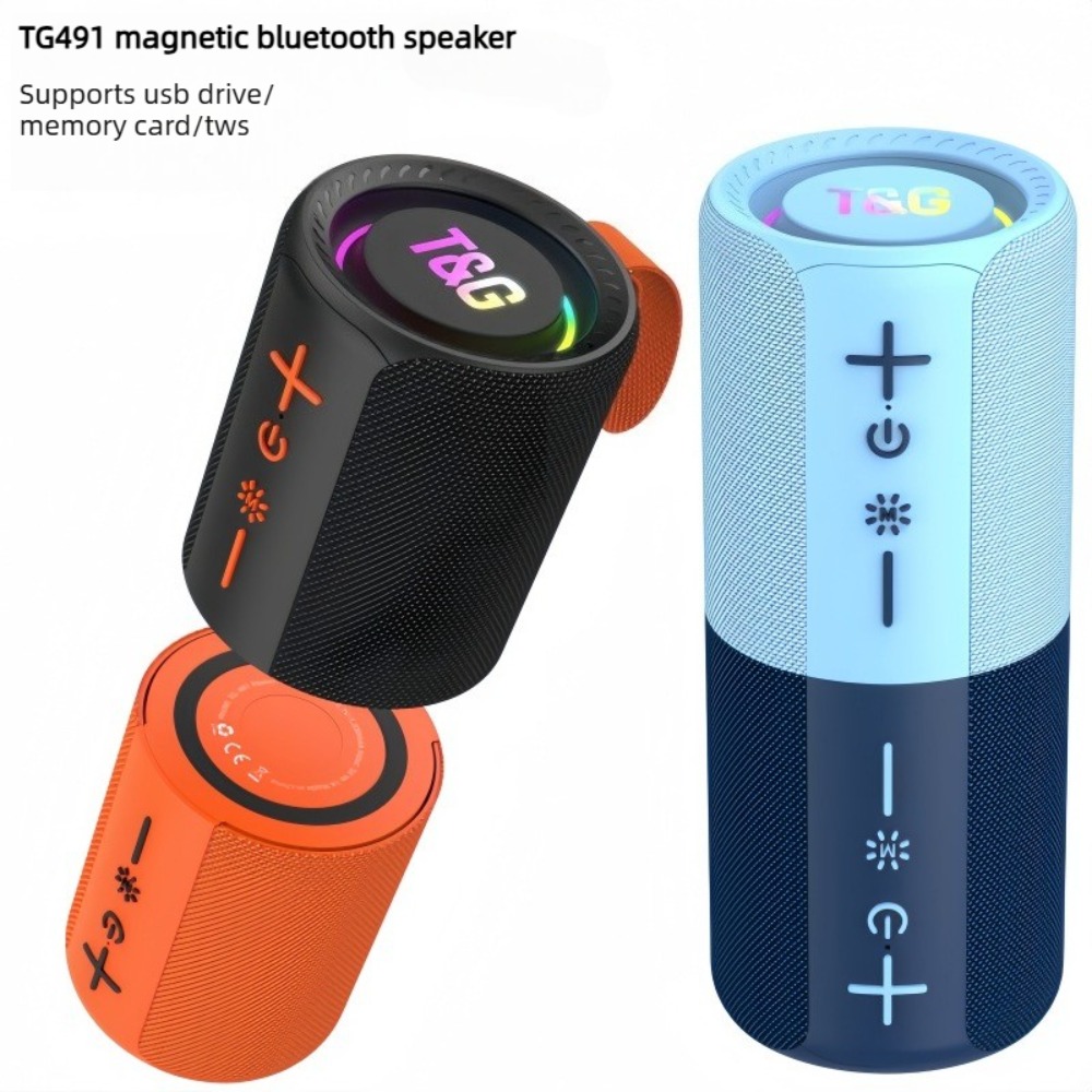 Audio Music Spotify - Głośnik Bluetooth Magnetyczny 2 w 1