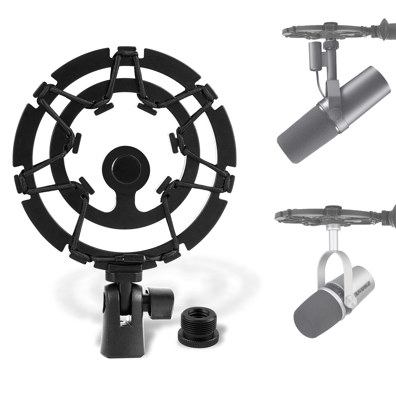 Shure Mic Mv7 - Uchwyt antywibracyjny do mikrofonu Geekria, amortyzator