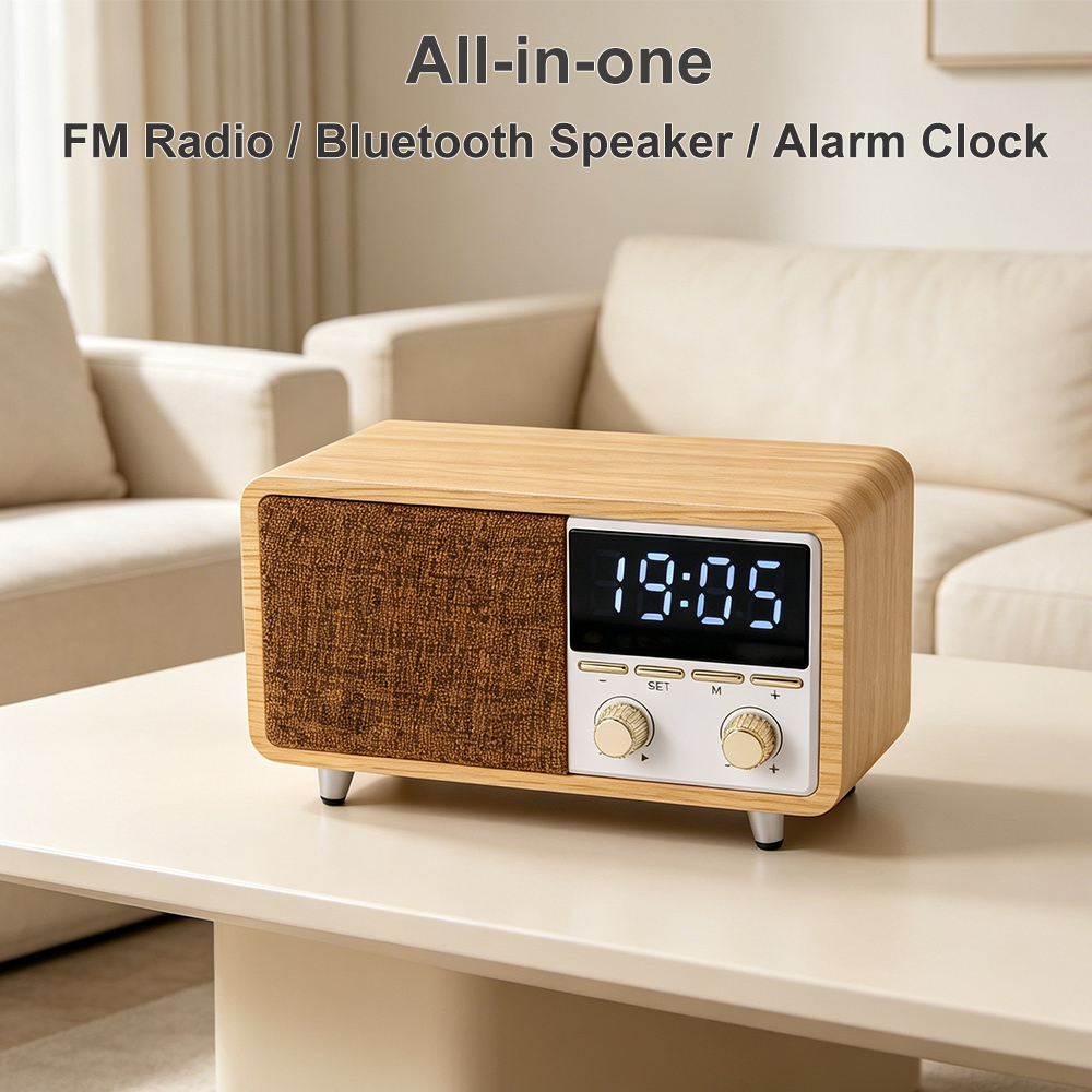 Audio Music Spotify - RD-X9 Wielofunkcyjne Radio FM Retro Głośnik