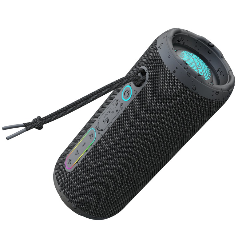 Audio Music Spotify - Zewnętrzny, wodoodporny głośnik Bluetooth Przenośny głośnik
