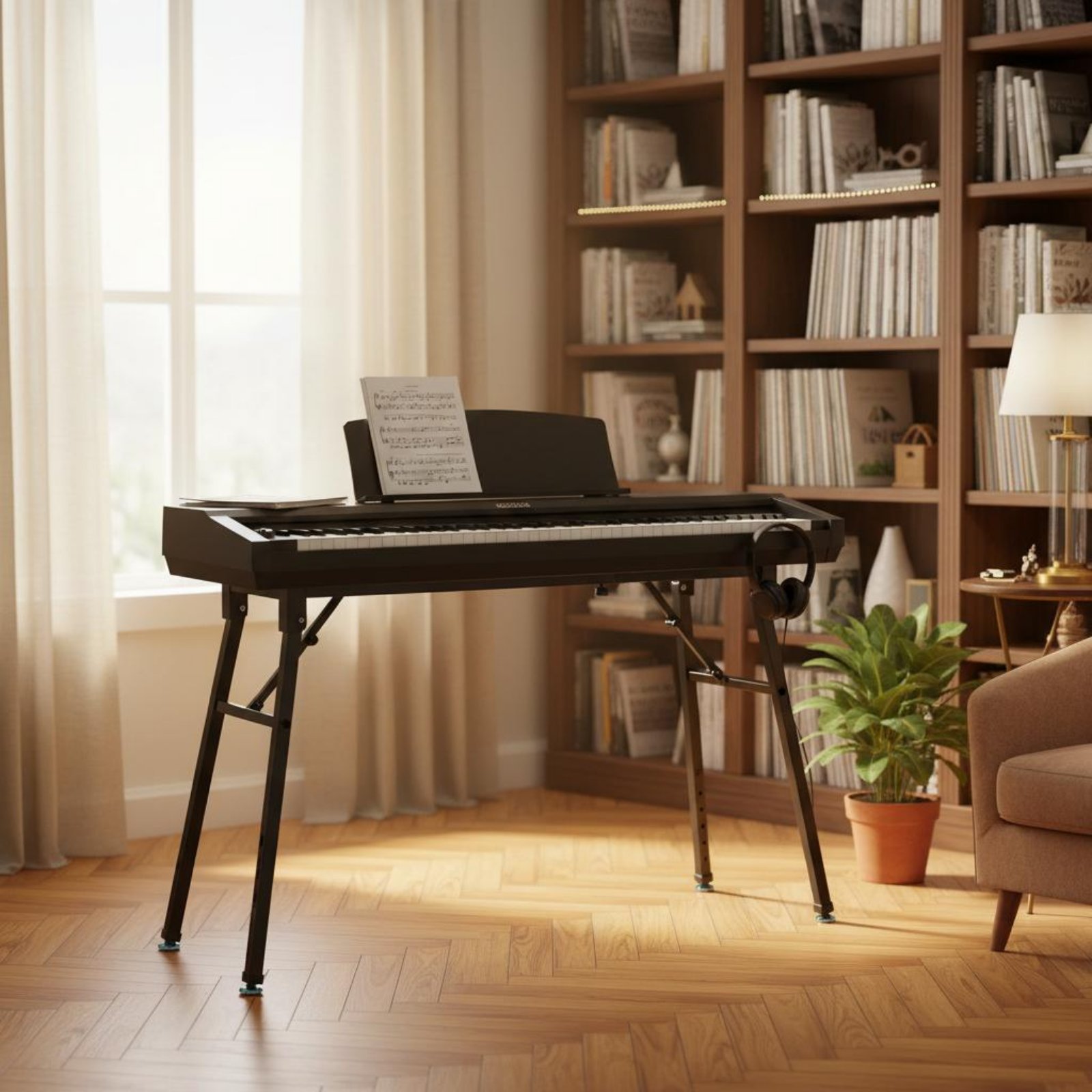 Składana, przenośna, regulowan – Music Stand Folding recenzja i cena