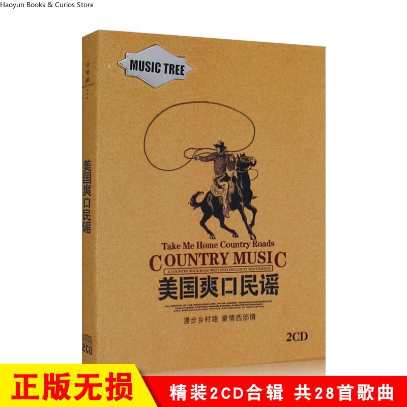 Amerykańska muzyka country 2CD – Music Song Audio recenzja i cena