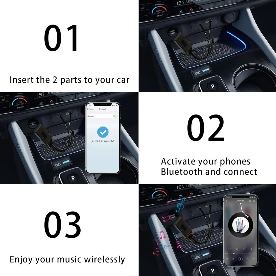 Adapter audio Bluetooth Aux 3, – Audio Universal Music recenzja i cena