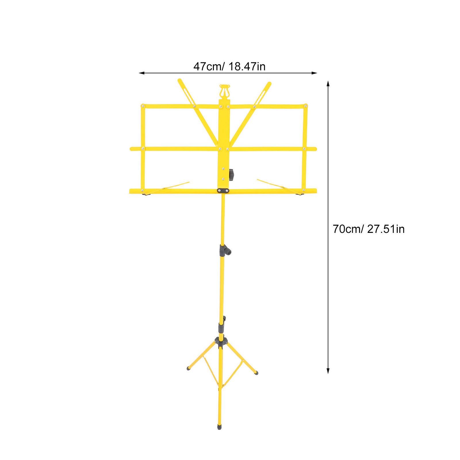 Metalowy składany stojak na nu – Music Stand Folding recenzja i cena