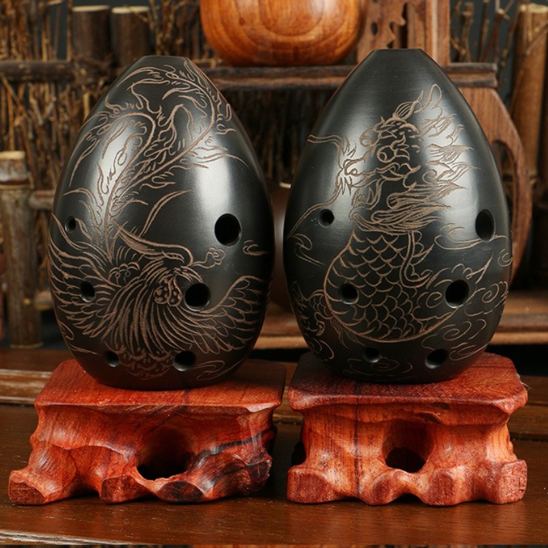 Ocarina 8-otworowa Czarna Prze – Ocarina Ceramic recenzja i cena