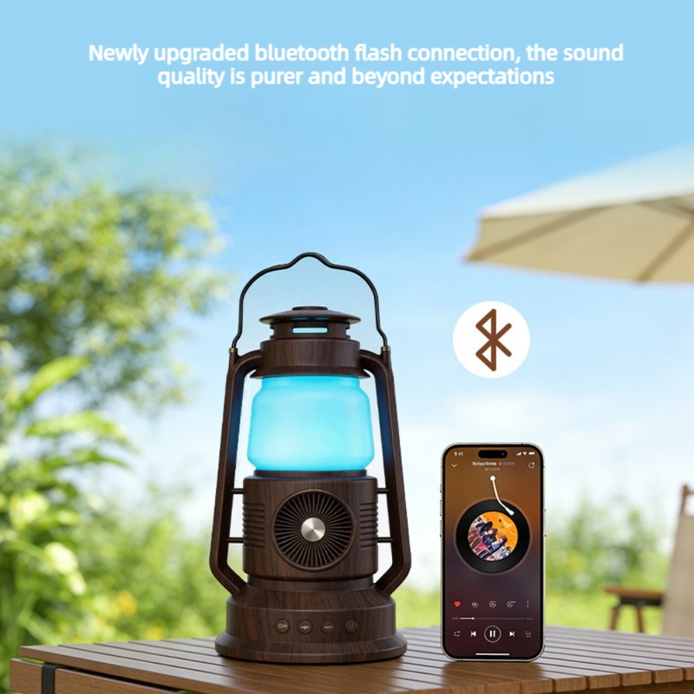 Głośnik Bluetooth w stylu vint – Audio Music Spotify recenzja i cena