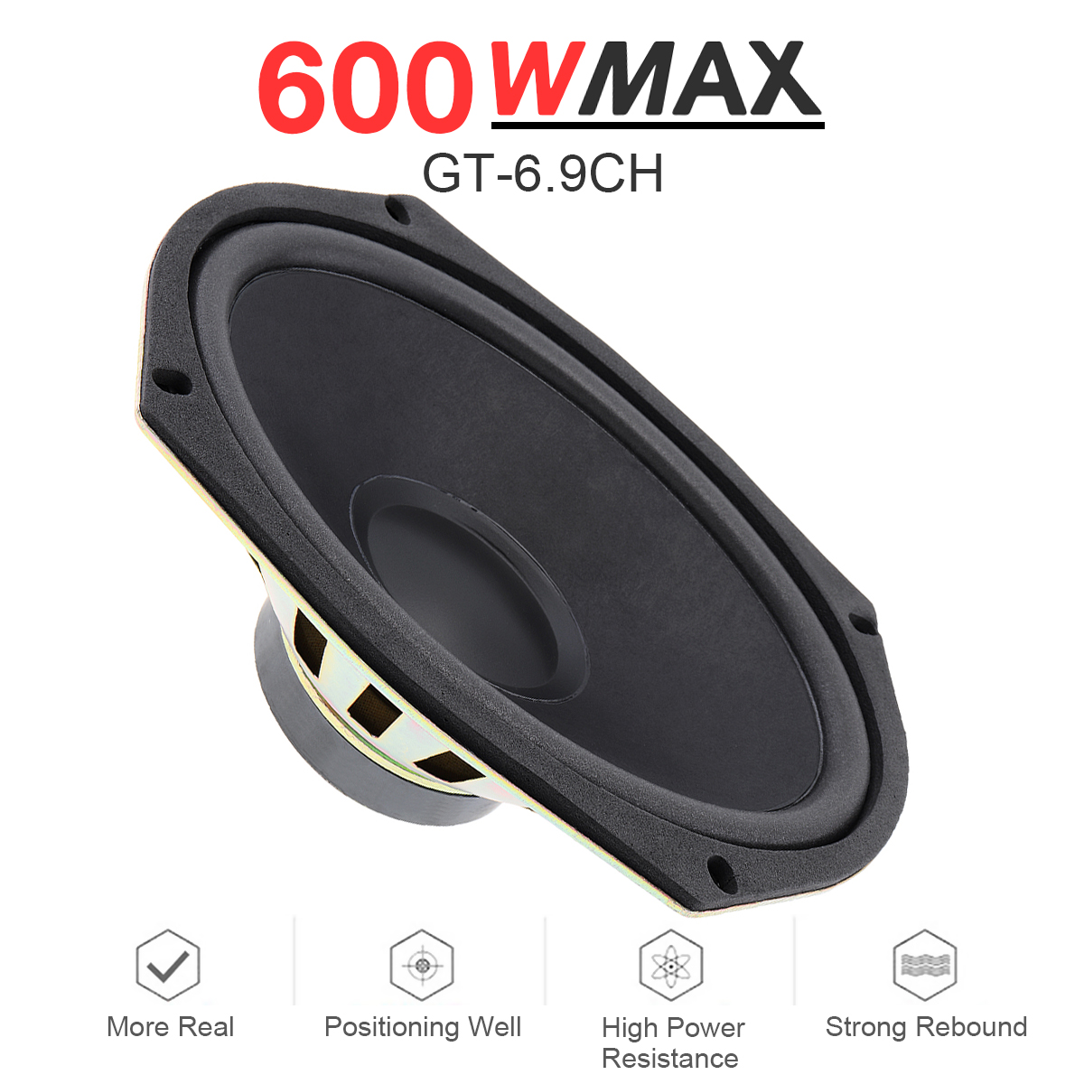 1 / 2 szt. 6x9 Cal 600W uniwer – Audio Universal Music recenzja i cena