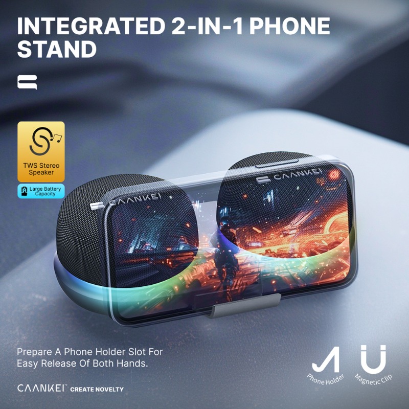 Magnetyczny głośnik Bluetooth  – Audio Music Spotify recenzja i cena
