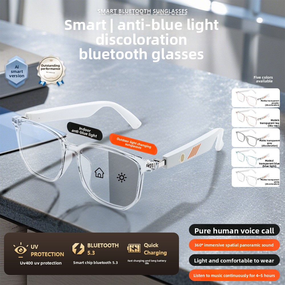 Inteligentne okulary Bluetooth – Music Song Audio recenzja i cena