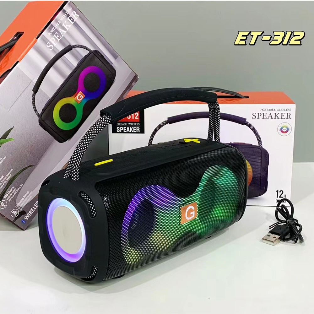 Głośnik Bluetooth ET-312 z prz – Audio Music Spotify recenzja i cena