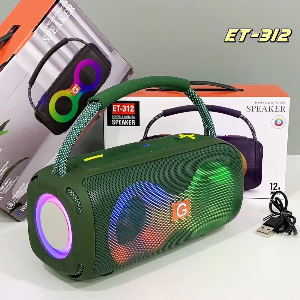 Głośnik Bluetooth ET-312 z prz – Audio Music Spotify recenzja i cena