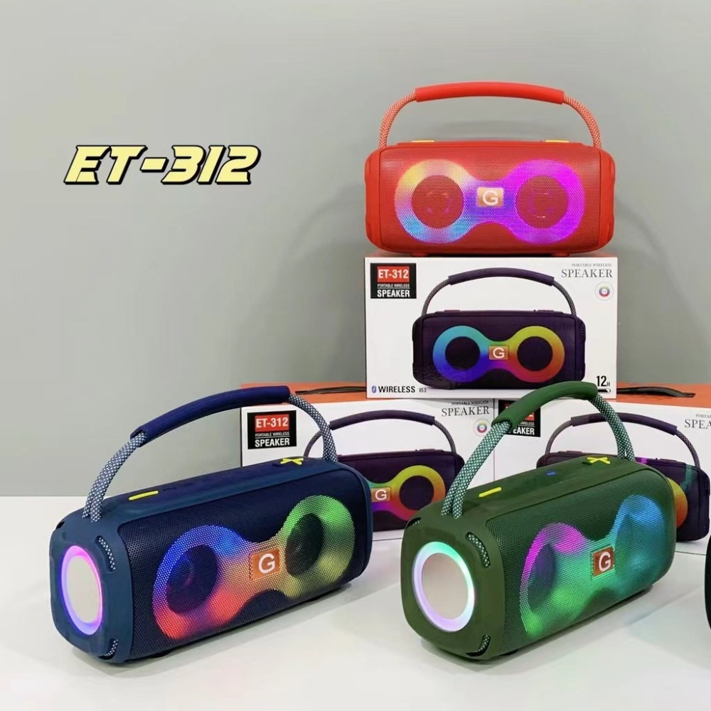 Głośnik Bluetooth ET-312 z prz – Audio Music Spotify recenzja i cena